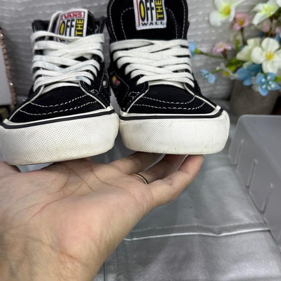 (S0) Vans Off the Wall Sk8 Unisex High-Top Sneakers,Sz 5.5 Women's, Size 4 Men's - Picture 7 of 10